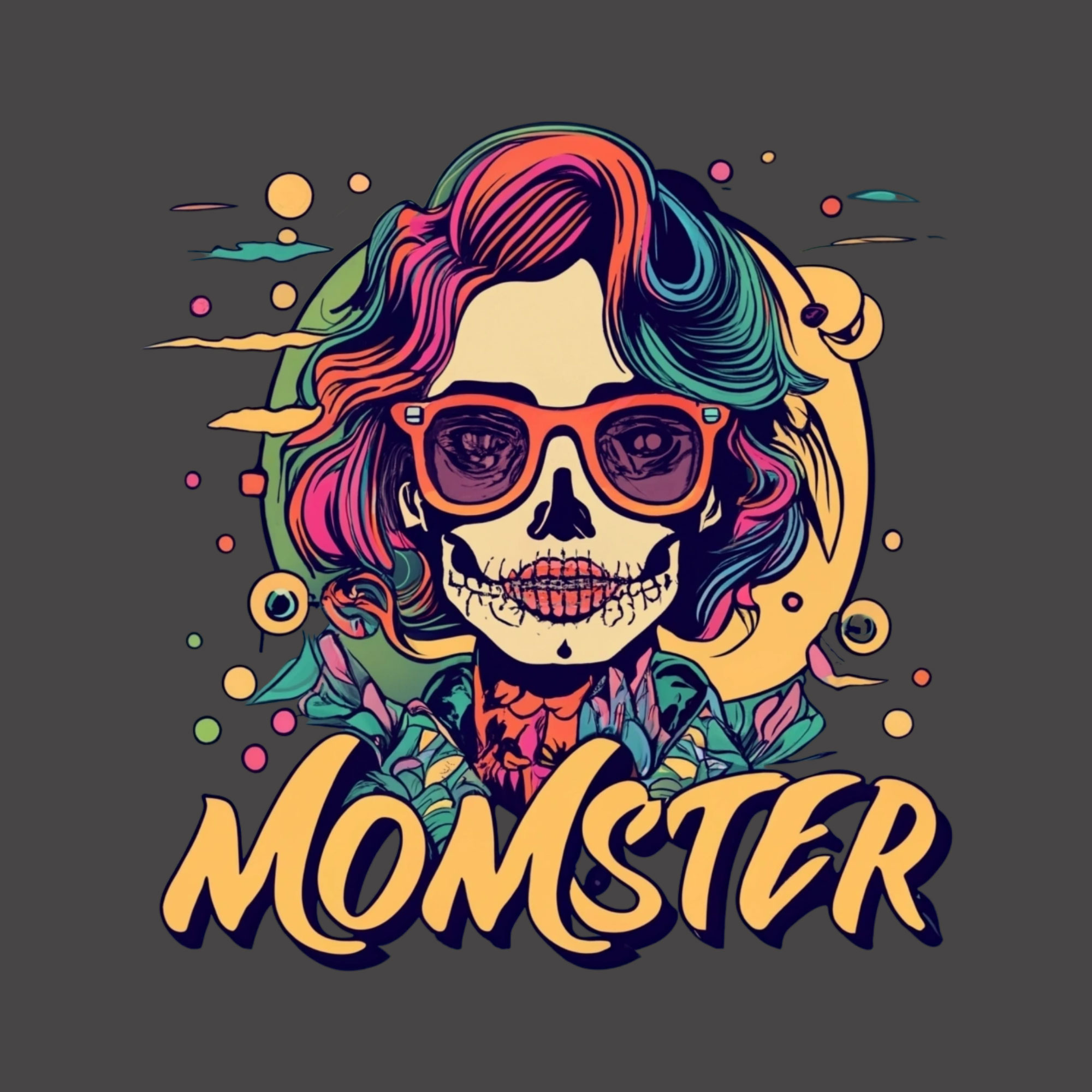 Momster Halloween Shirt Design